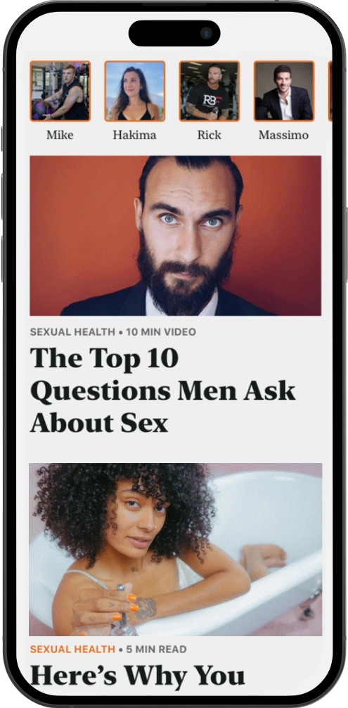 Men's Health Content